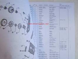 JF GMS 2400D / 2800D GCS 2400D / 2800D Disc Mower, Spare Parts List  -Maatalouskone???  (PR60-031X)