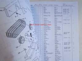 JF GMS 2400D / 2800D GCS 2400D / 2800D Disc Mower, Spare Parts List  -Maatalouskone???  (PR60-031X)