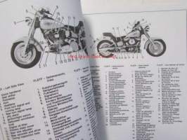 Harley Davidson 1992 motorcycles owner´s manual, käyttöohjekirja