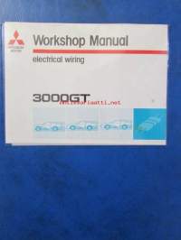 Mitsubishi 3000 GT - Workshop manual Electrical wiring, Vuosimallit &#039;93, &#039;94, &#039;95, &#039;96, &#039;97, &#039;98, &#039;99. -Katso kuvasta tarkemmin.
