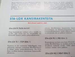 Sta-Lox pakkausjärjestelmä (elintarvikkeille) -esite