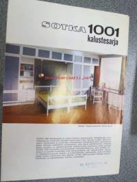 Sotka 1001 kalustesarja (arkkitehti Maija Sipilä) -myyntiesite