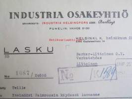 Industria Osakeyhtiö, Heinäkuun 28. 1942. -asiakirja