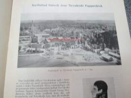 Kortfattad historik över Tervakoski Pappersbruk - Särtryck ur Svensk Papperstidning nr 2, 1954 -Tervakosken Paperitehtaan lyhyt historiikki, eripainos