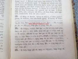 Hebräisk Läsbok, innefattande första femtiotalet af Davids Salmer jämte ordagrann översättning och nödig ordlösning, af Hampus Kristoffer Tullberg... 1841