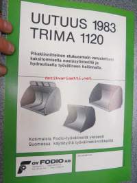 Trima etukuormaimet - edellä ensimmäisenä -myyntiesite , mallit 810-1820