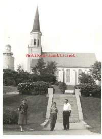 Hangon kirkko 1961 - valokuva 9x12 cm