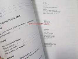 Volvo Penta &quot;Mec Check&quot; Manual -Katso mallikohtaiset tekniset tiedot kuvasta