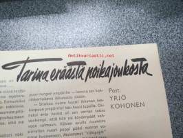 Kotimaan Joulu 1946, sisältää mm. artikkelit; Aarteita suomalaisen pirtin kirjahyllystä (Eino Sormunen), O. Hallesby - Jumalan vanki ihmisten vankina, Vierailu