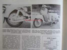 Moottori-urheilu 1960 nr. 6 -mm. IC-350 moottoripyörä, Kiwa -175 moottoripyörä, Morris 1000 Van pakettiauto, Husqarvana 175 ksm Silverpilen, BSA Clubmans 500
