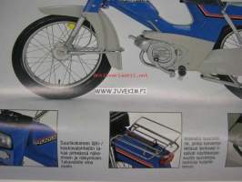 Tunturi mopedit Automat, Maxi, Start, City -myyntiesite sales brochure