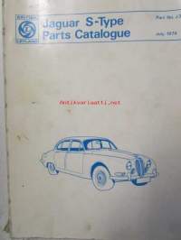 Jaguar S Type Spare Catalogue (part No. J35) - varaosaluettelo, Katso tarkemmat mallit ja sisällysluettelo kuvista