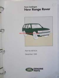 British Leyland The New Range Rover, Parts Catalogue 1995, Part no. 9970CA - Varaosakirja, Katso tarkemmat mallit ja sisällysluettelo kuvista