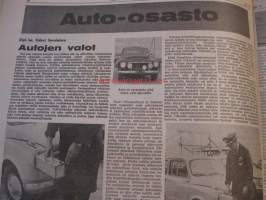 Koneviesti 1964 / 19 -sis mm. Volvo täydentää mallivalikoimaansa, korsirehujen varastointiratkaisu, New Yorkin Maailmannäyttely, Perunaviljelijän omavastuu,