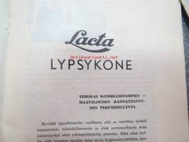 Wärtsilä Lacta lypsykone -käyttöohjekirja ja varaosaluettelo