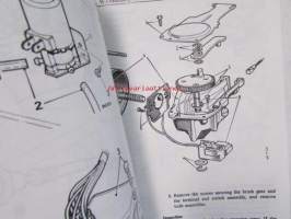 British Leyland Austin Morris Maxi &amp; Maxi 2 (AKD 7255) Workshop Manual - Korjausohjekirja, Katso tarkemmat mallit ja sisällysluettelo kuvista