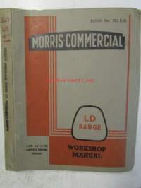 Morris-Commercial Workshop Manual Supplement Instructions LDO.1M and LDO2M range 1 Ton and 101/2 ton Forward-Control Vehicles, MC11/10 - Korjausohjekirja, Katso
