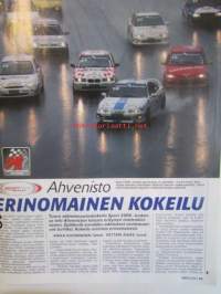 Vauhdin maailma 2001 nr 6 -mm. Kari O.Sohlberg, Michele Alboreto, Drag race SM Alastaro, tallinna rali, F1-MM Espanja ja Itävalta, F1 ja luistonesto, rata-SM