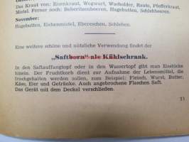 Wagner-Winke für den Saftborn - Rezepte, Ratschläge und winke, die viel Freude machen -vinkkejä ja neuvoja &quot;Mehu-Maijan&quot; käyttöön, saksankielinen