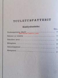 Tuuletuspatterit - Luettelo IT1 no 34