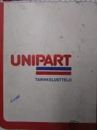 Unipart Parts and Accessories Catalogue vuosilta 1976-81 - Varaosa- ja tarvikeluettelo, Sisältää 5 eri luetteleoa  MMM 1122, MMM 1110, MMM 1120, MMM 1121, MMM