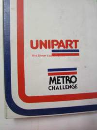 Unipart &quot;Metro Challenge&quot; - Tarvikeluettelo, Katso kuvista tarkemmin luetteloiden sisällys.