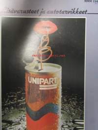 Unipart Parts and Accessories Catalogue MMM 1540 vuodelta 1981-84 - Varaosa- ja tarvikeluettelo MMM 1540, Sisältää 9 eri luetteleoa  MMM 1541, MMM 1510, MMM