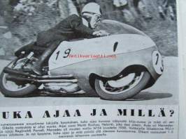 Moottori-urheilu 1963 nr 1 -mm. Kuka ajaa ja Millä?, Carl Magnus Skogh ajaa Volvoa, Florian Camathias ajoi 3 - pyöräennätyksiä, Ajotaito on jatkuvaa