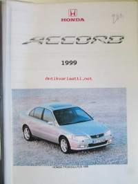Honda Accord 1999, Honda-TTO/Koulutus 1999 katso tarkemmin kuvista mahdolliset mallit ja sisällys.