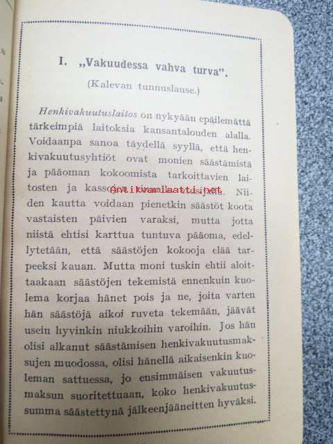 vakuutusyhtiö kaleva