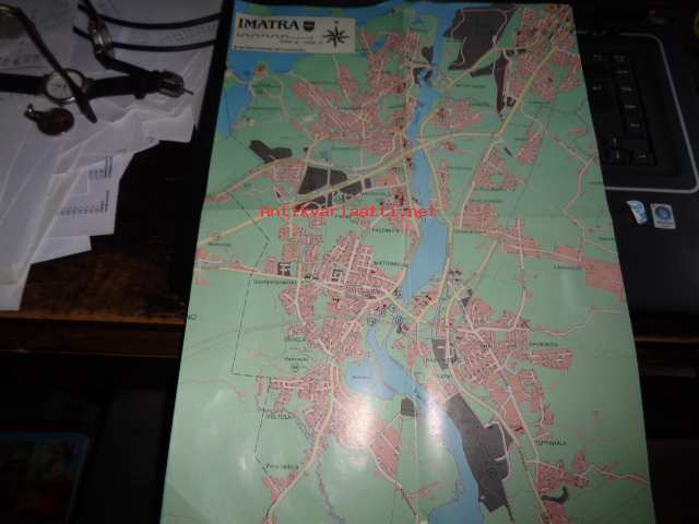 imatran kaupunki kartta Imatran kartta (Imatran kaupungin matkailutoimisto)   Kunto: Hyvä  imatran kaupunki kartta