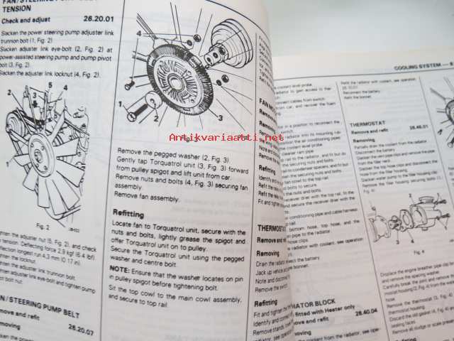 Jaguar Series III Service Manual Book 1 - 01 Introduction - 04 General