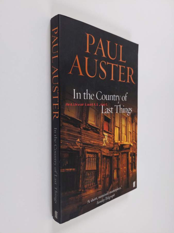 In the Country of Last Things Paul Auster Kunto Erinomainen