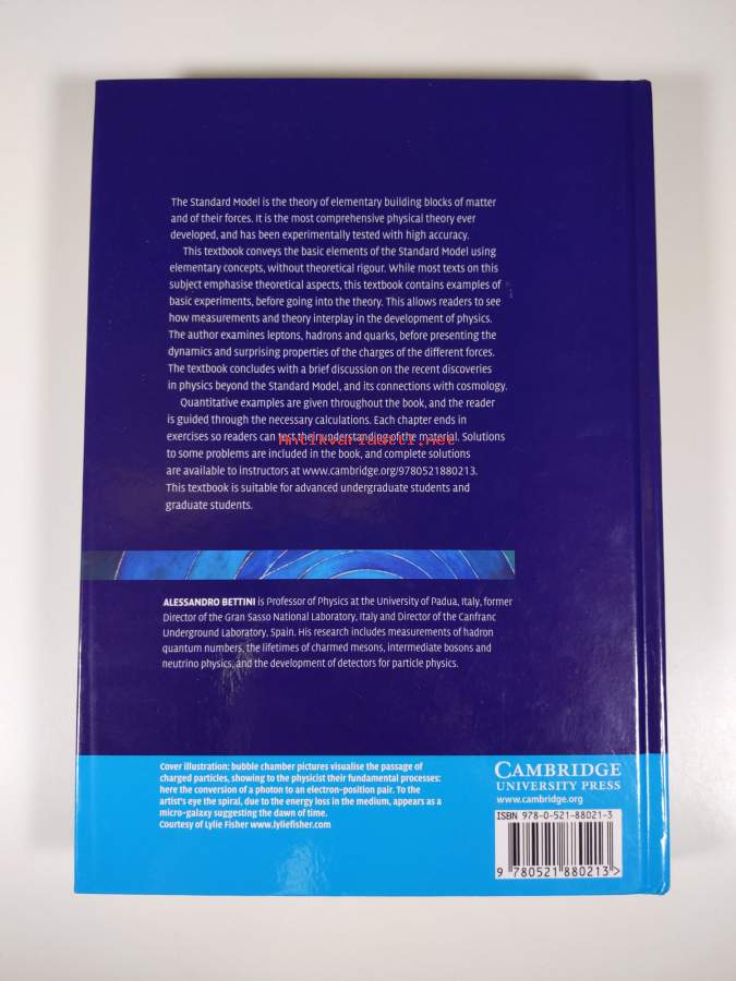 Introduction to elementary particle physics alessandro bettini