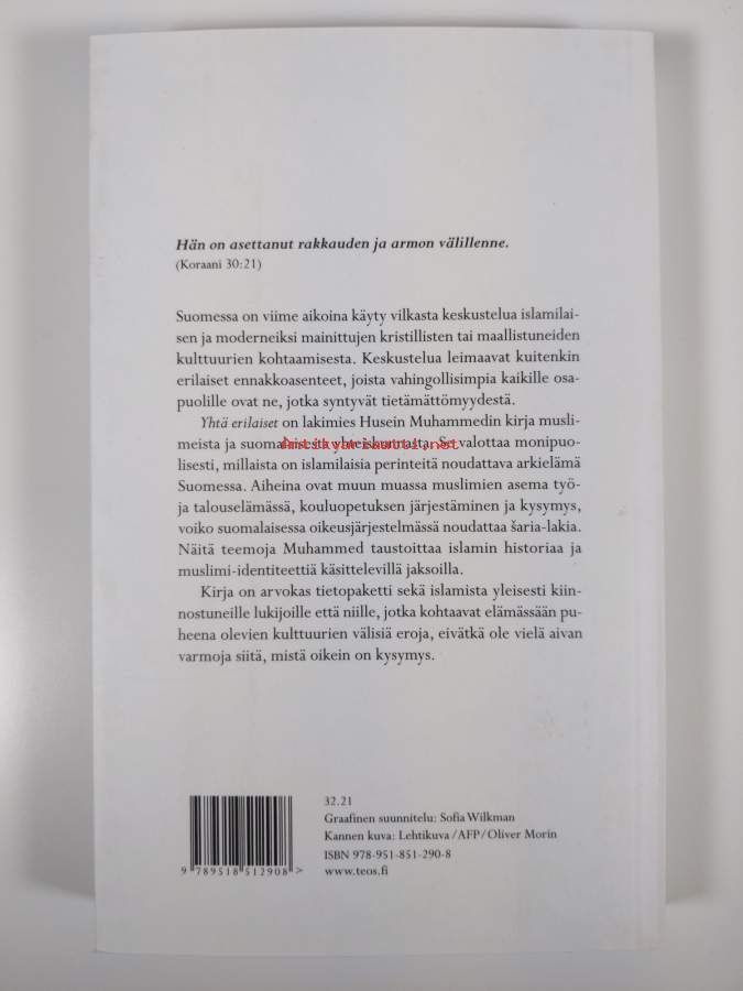 Yhtä erilaiset : islam ja suomalainen kulttuuri - Husein Muhammed ...