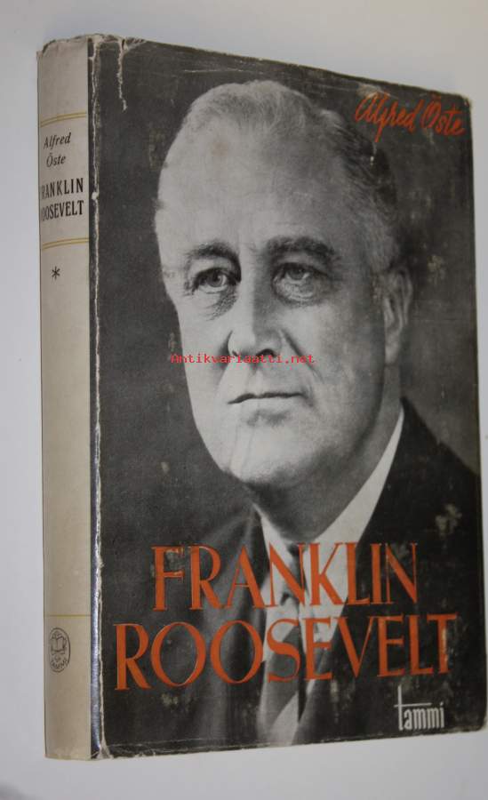 Franklin Roosevelt Alfred ste Kunto Hyv Antikvariaatti