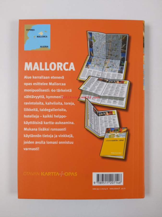 Mallorca : kartta + opas - Helene Le Tac - Kunto: Erinomainen -  