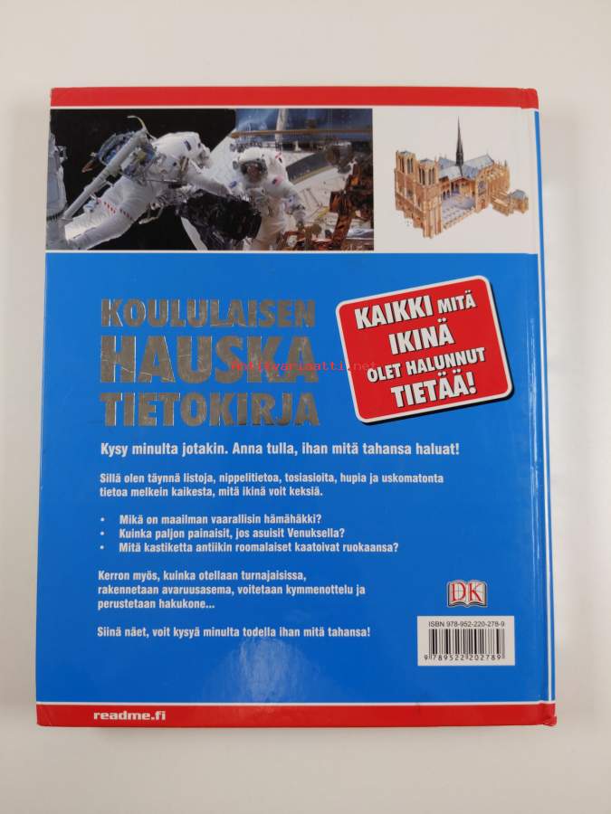 Koululaisen hauska tietokirja - Kunto: Hyvä - Antikvariaatti.net