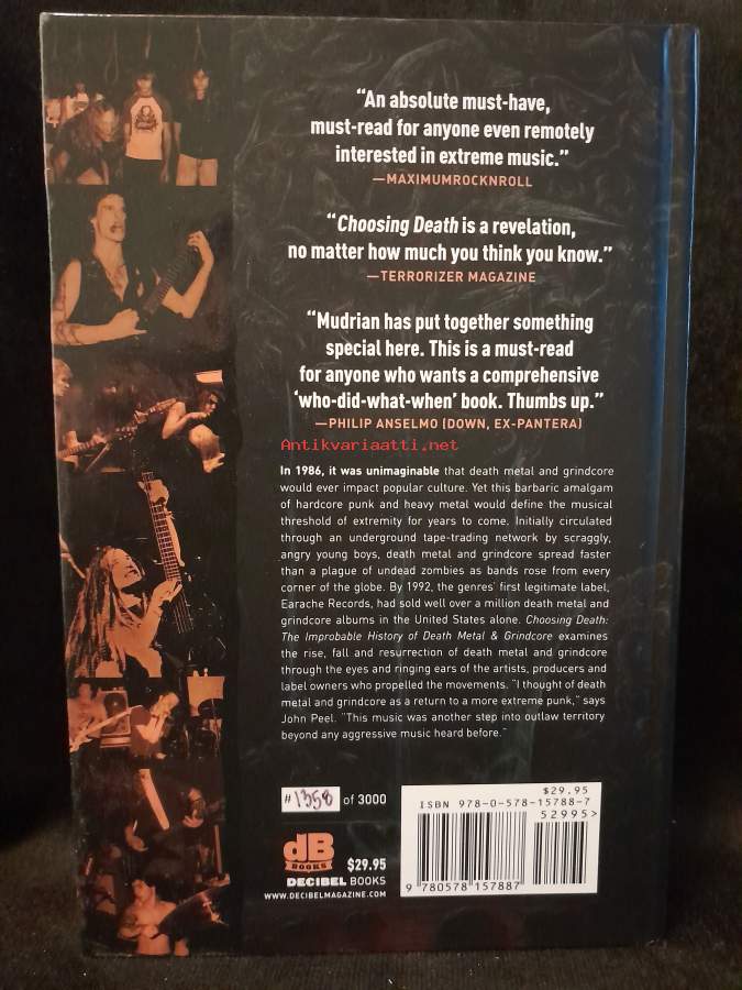 Choosing Death The Improbable History of Death Metal & Grindcore