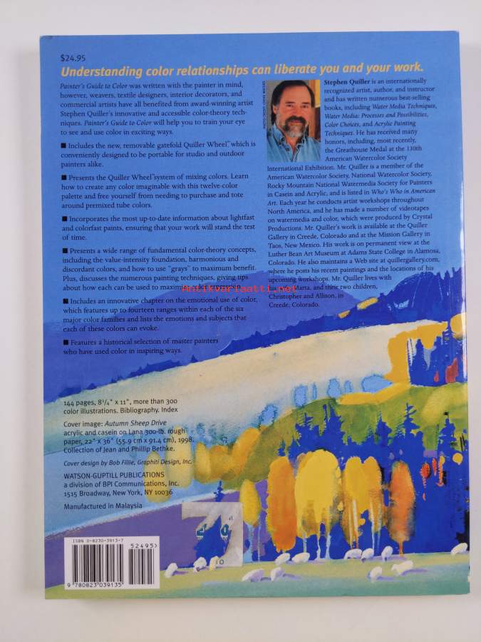 the-painter-s-guide-to-color-stephen-quiller-kunto-erinomainen