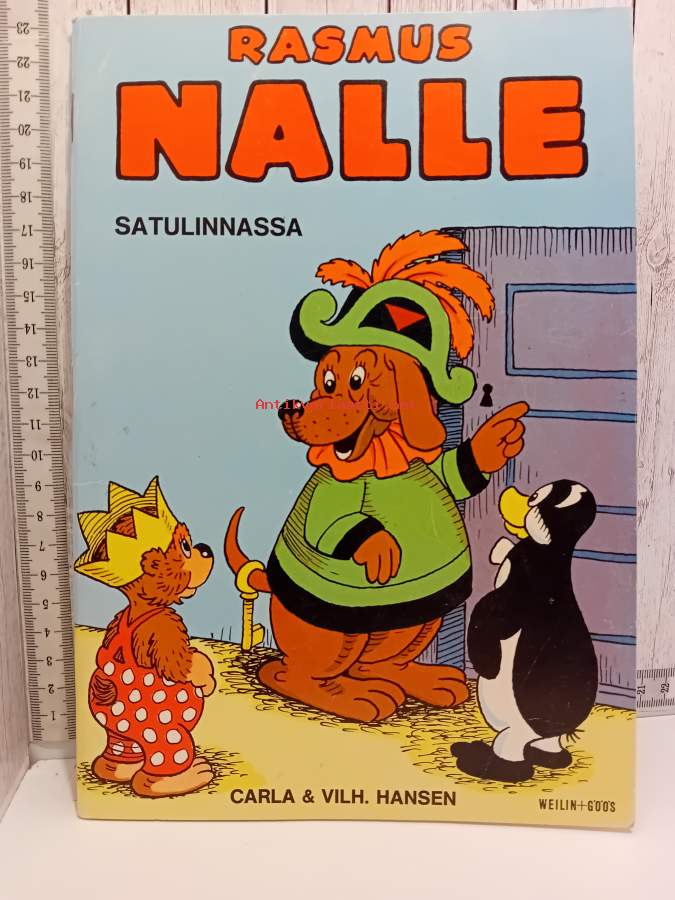 Rasmus Nalle satulinnassa Hansen Carla & Vilhelm Kunto Hyvä