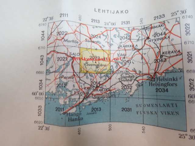 suomusjärvi kartta Suomen taloudellinen kartta, Suomusjärvi 1949   Kunto: Tyydyttävä  suomusjärvi kartta