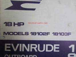 Evinrude 1971 Parts book 18 HP, katso tarkemmat mallimerkinnät kuvista.