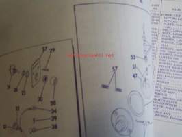 Evinrude 1971 Accessories Parts book, katso tarkemmat mallimerkinnät kuvista.