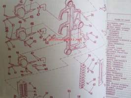 Evinrude 1974 Parts book Triumph 70 HP (First in outboards), katso tarkemmat mallimerkinnät kuvista.