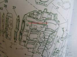 Evinrude Service 1976 Parts book 85 HP, katso tarkemmat mallimerkinnät kuvista.