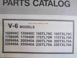 Evinrude-Johnson 1978 Parts Catalog V-6, katso tarkemmat mallimerkinnät kuvista.