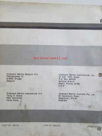 Evinrude-Johnson 1978 Parts Catalog V-6, katso tarkemmat mallimerkinnät kuvista.