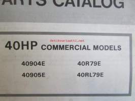 Evinrude-Johnson 1978 Parts Catalog 40 HP Commercial, katso tarkemmat mallimerkinnät kuvista.
