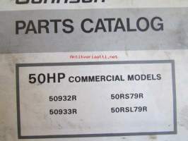 Evinrude-Johnson 1978 Parts Catalog 50 HP Commercial, katso tarkemmat mallimerkinnät kuvista.